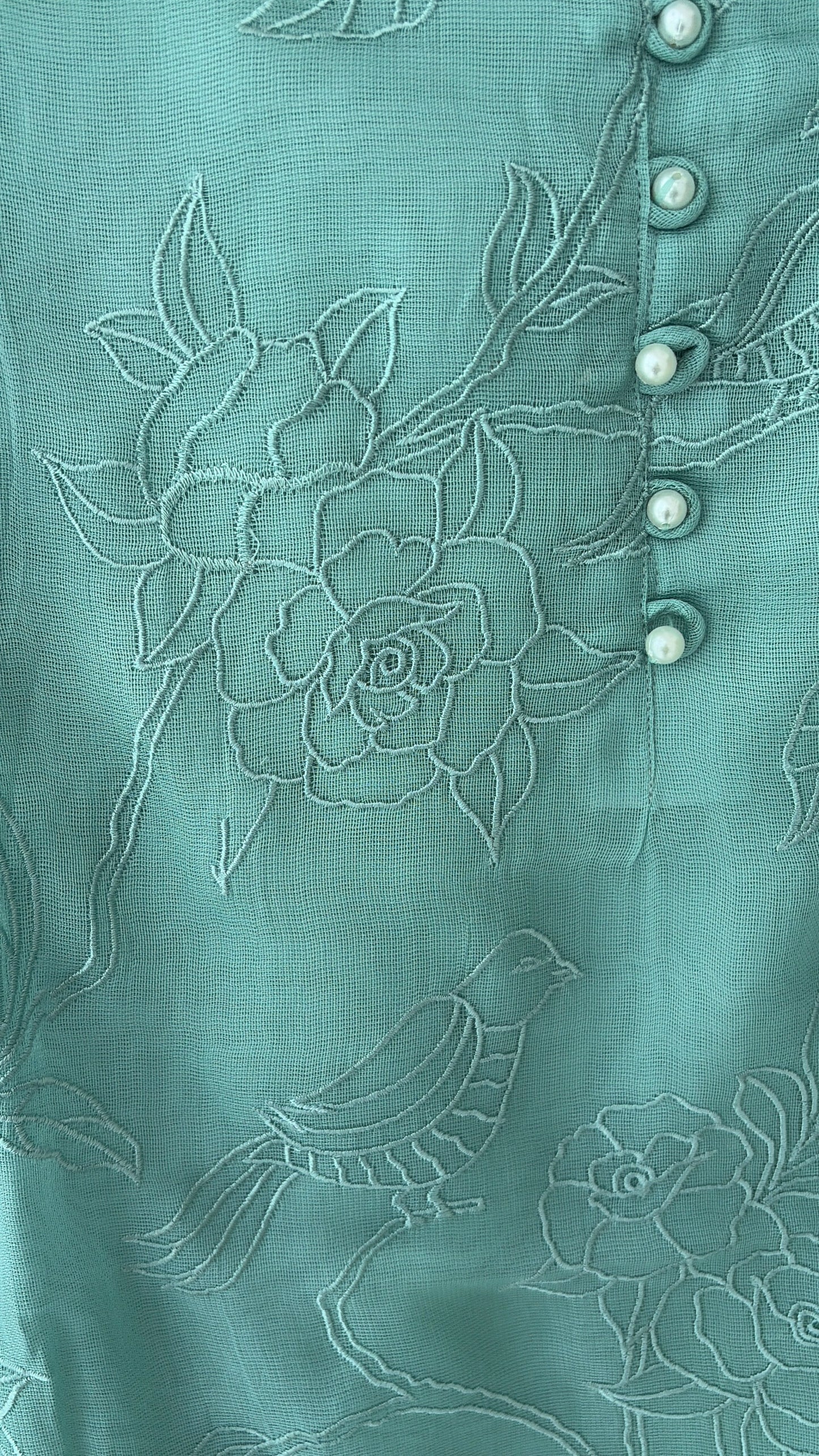 Green Burberry Unstitched Suit