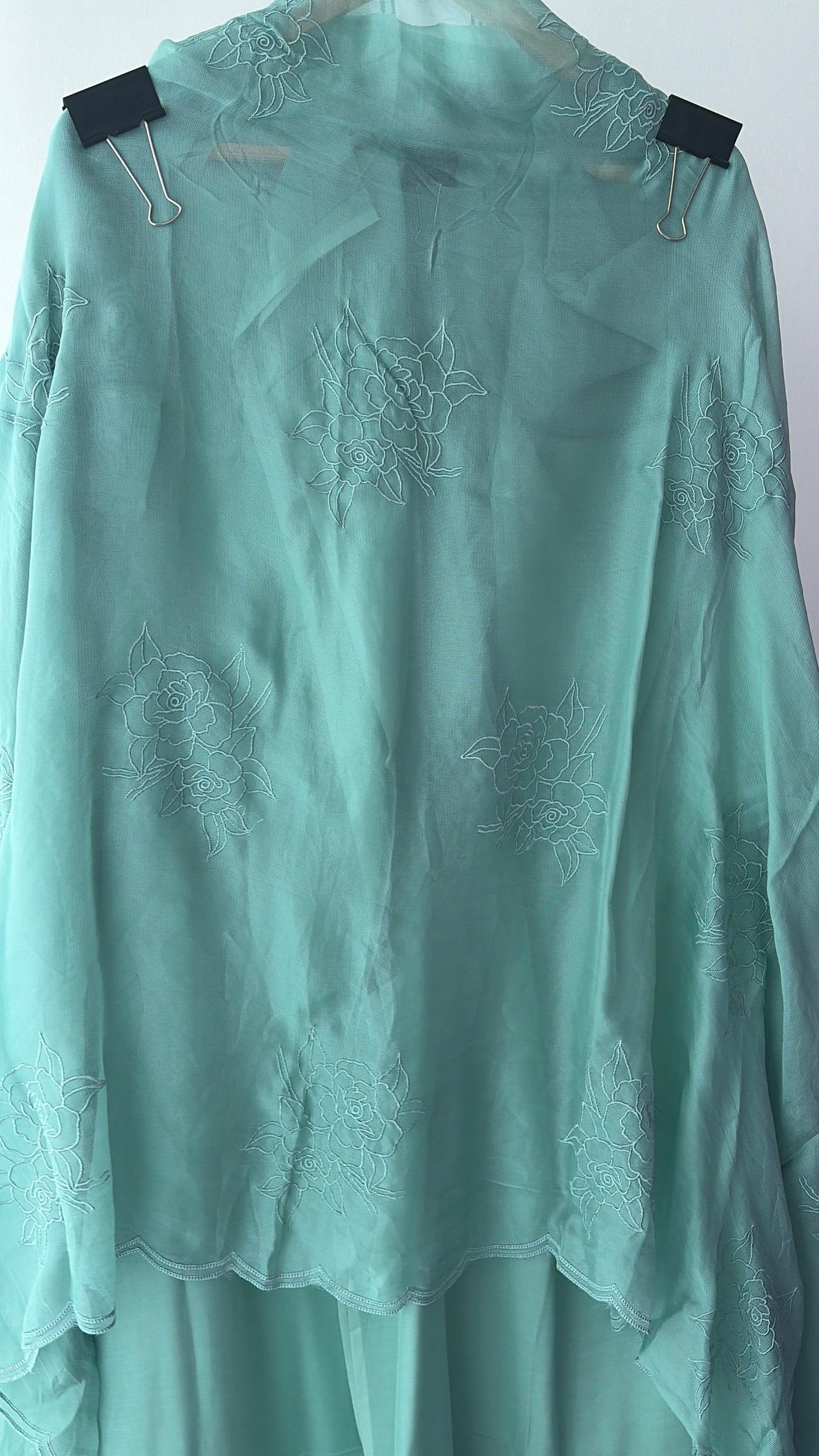 Green Burberry Unstitched Suit