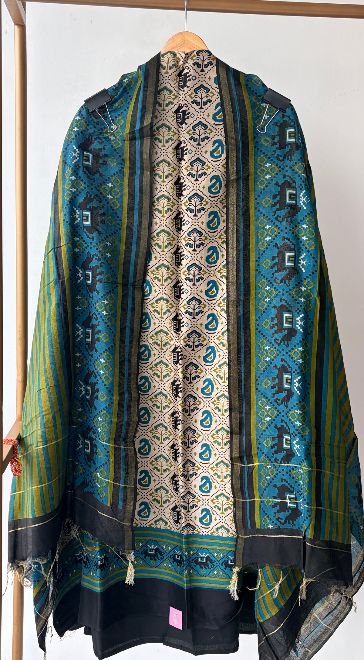 Maheshwari Silk Unstitched Suit